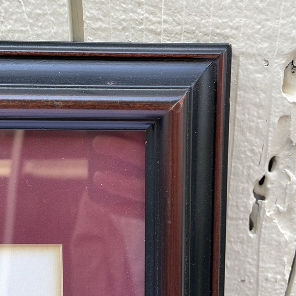 Charles Overly  “The Old Worth Church” Framed Print - Picture 7 of 9